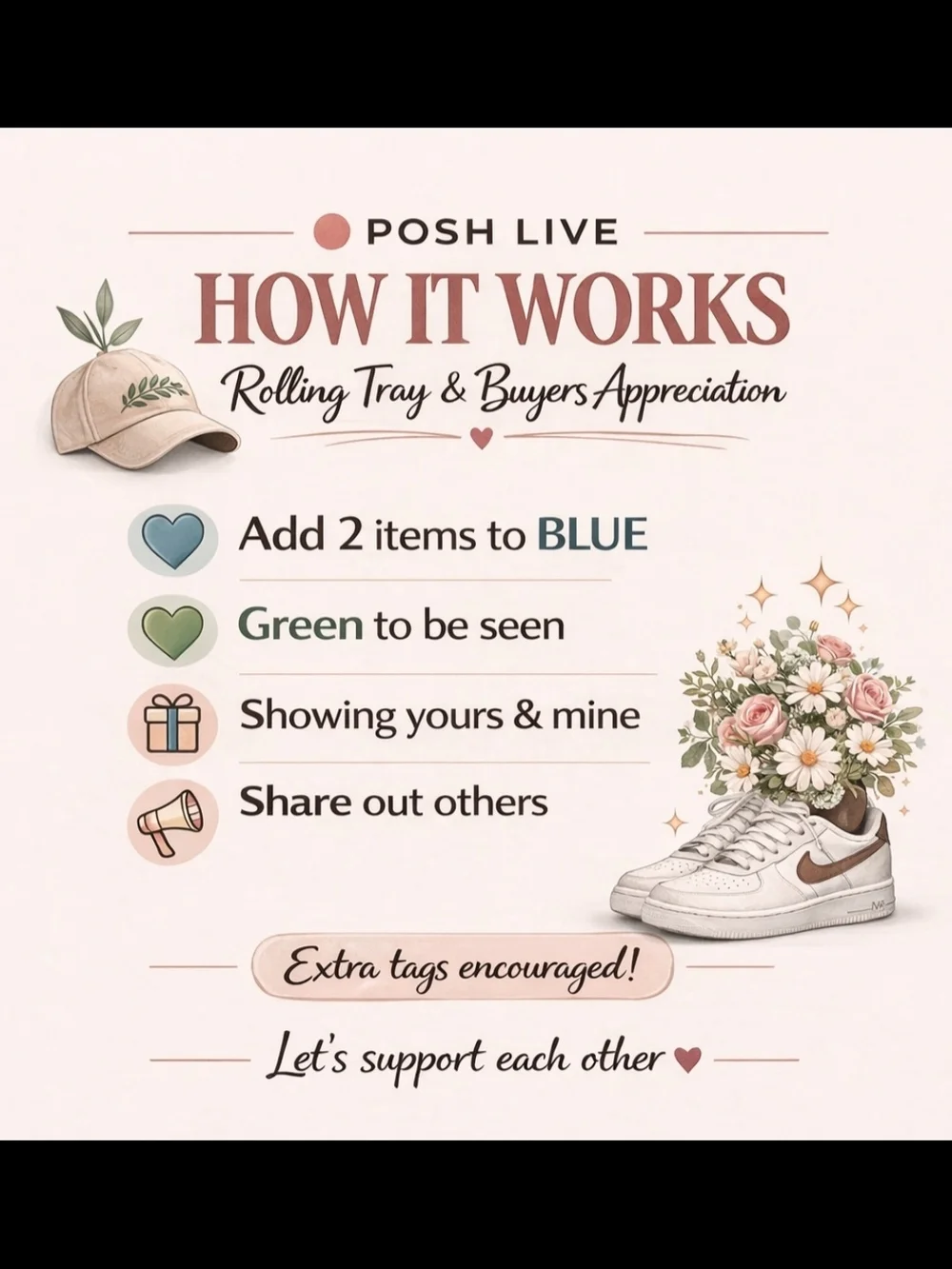 Posh Live Pop Up Share Show Flyer - Picture 2 of 14